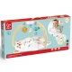 Salteluta bebe cu activitati senzoriale Ursulet Hape