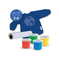Set acuarele pentru degetele ECO cu sort pentru copii