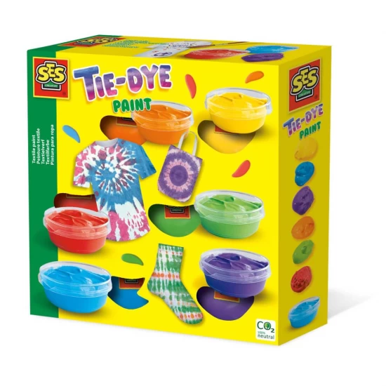 Set acuarele pentru textile tie-dye Set acuarele pentru textile tie-dye