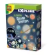 Set autocolante fosforescente cu sistemul solar pentru copii Set autocolante fosforescente cu sistemul solar pentru copii