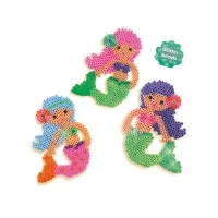 Set creativ copii Beedz - Creare sirene cu margele de calcat