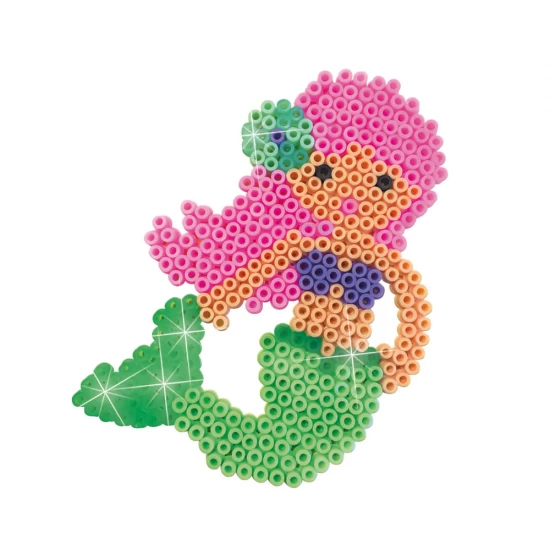 Set creativ copii Beedz - Creare sirene cu margele de calcat