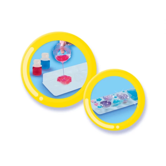 Set creativ copii - Creare sapun cu efect de galaxie Set creativ copii - Creare sapun cu efect de galaxie