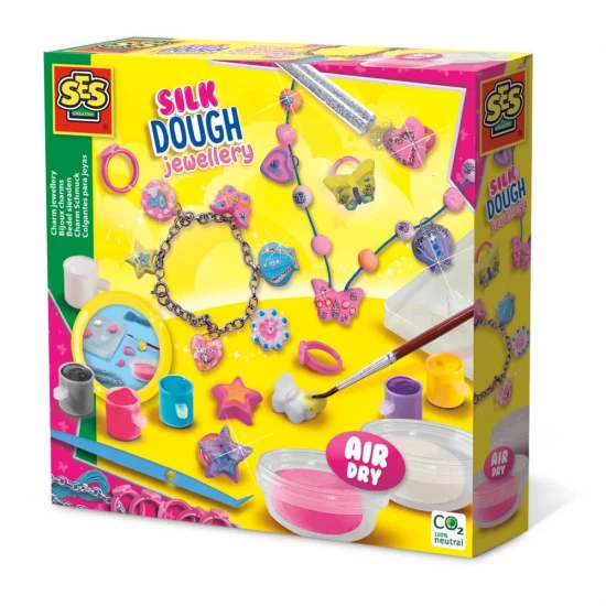 Set creativ copii - Creez bijuterii din plastilina Set creativ copii - Creez bijuterii din plastilina