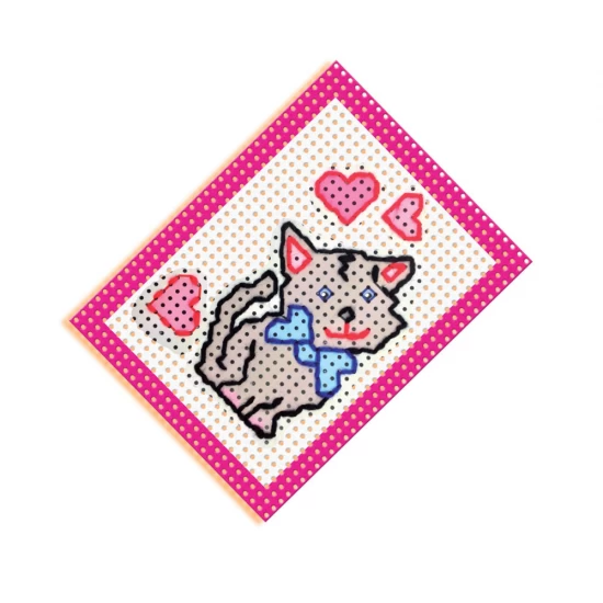 Set creativ copii - Invat broderie Set creativ copii - Invat broderie
