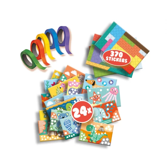 Set creativ copii - Invat sa lipesc si sa recunosc forme Set creativ copii - Invat sa lipesc si sa recunosc forme
