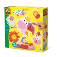 Set creativ de cusut 6 animale cu fire colorate