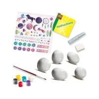 Set creativ, Decoreaza pietre cu tematica Galaxie, +5 ani