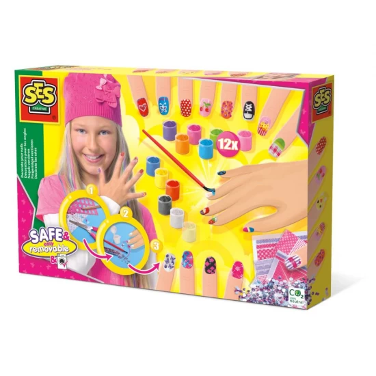 Set manichiura pentru fetite, 12 culori lac de unghii, +6 ani Set manichiura pentru fetite, 12 culori lac de unghii, +6 ani