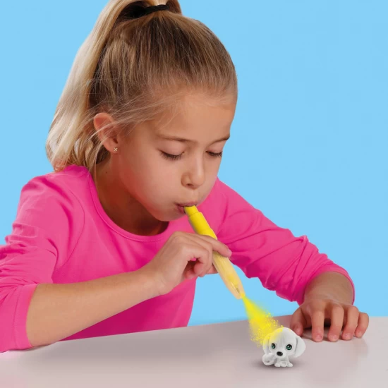 Set creativ - Desenez cu aerograf 3 catei surpriza Set creativ - Desenez cu aerograf 3 catei surpriza