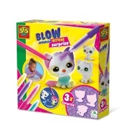 Set creativ - Desenez cu aerograf 3 pisici surpriza