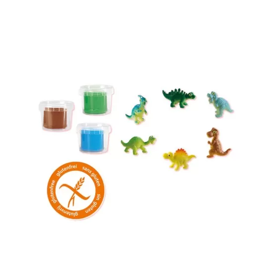 Set creativ - Lumea dinozaurilor din plastilina (geanta tematica) Set creativ - Lumea dinozaurilor din plastilina (geanta tematica)