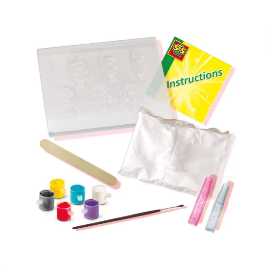 Set creativ pentru copii – Creeaza si picteaza Fete la moda