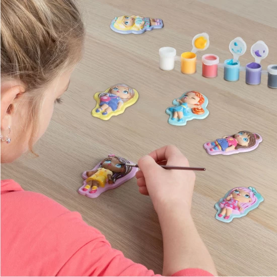 Set creativ pentru copii – Creeaza si picteaza Fete la moda