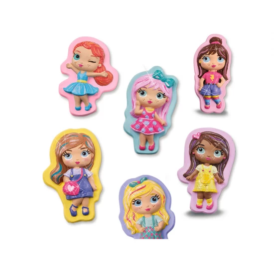 Set creativ pentru copii – Creeaza si picteaza Fete la moda