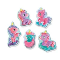 Set creativ pentru copii cu mulaj si pictura Unicorn