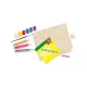 Set creativ pentru copii suport de bijuterii unicorn cu 6 culori acuarele si lipici cu sclipici