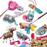 Set creativ pentru copii - Pictura pe lemn