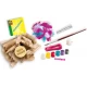Set creativ pentru copii - Pictura pe lemn