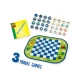 Set de 3 jocuri copii - Dame, Memorie si Vacanta Set de 3 jocuri copii - Dame, Memorie si Vacanta