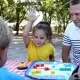 Set de 3 jocuri copii - Ludo, Quartet si Blocuri de viteza
