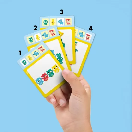 Set de 3 jocuri copii - Ludo, Quartet si Blocuri de viteza