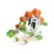 Set de constructie copii - Dinozauri din metal T-Rex si Stegosaurus