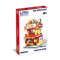 Set de constructie Fast-food 227 piese