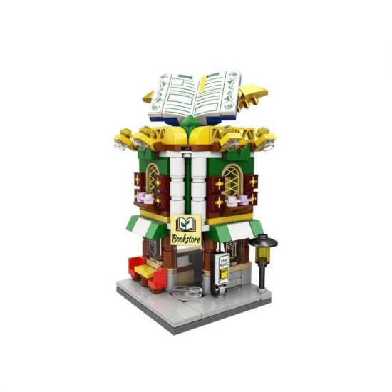 Set de constructie Librarie 234 piese