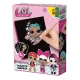 Set creativ de razuit cu 5 planse L.O.L. 
