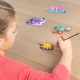 Set de lucru manual pentru copii cu dinozauri fosforescenti Set de lucru manual pentru copii cu dinozauri fosforescenti