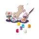 Set de pictat geode pentru copii cu suport unicorn Set de pictat geode pentru copii cu suport unicorn