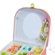 Set creativ margele colorate din lemn in gentuta Hape 130 piese