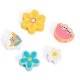 Set creativ margele colorate din lemn in gentuta Hape 130 piese
