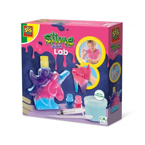 Set laboratorul de slime - Cu recipient Unicorn Set laboratorul de slime - Cu recipient Unicorn