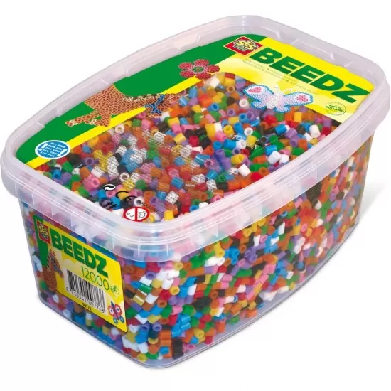 Set margele de calcat Beedz 12000 bucati Set margele de calcat Beedz 12000 bucati