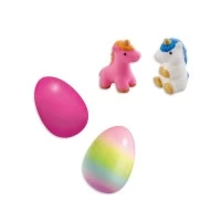 Set oua de jucarie pentru copii cu unicorni care eclozeaza in apa