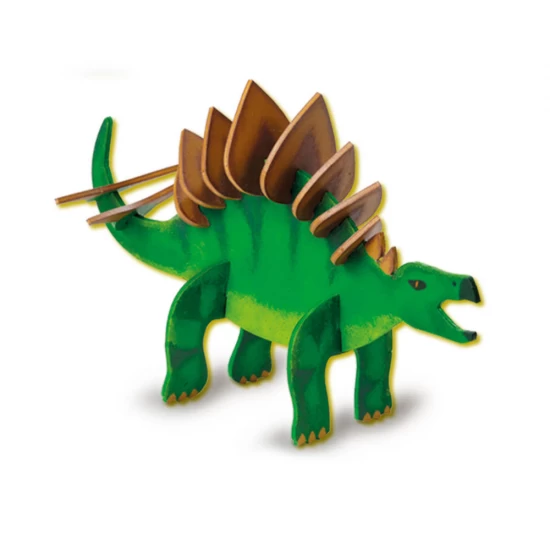 Set creativ dinozaur cu vopsea fluorescenta