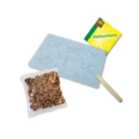 Set pentru copii de facut ciocolata cu forme de fluturi