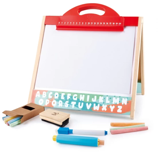 Sevalet portabil pentru masa, cu cutie depozitare, Hape, 6 piese Sevalet portabil pentru masa, cu cutie depozitare, Hape, 6 piese