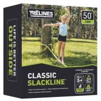 Banda de echilibru Slackline clasic 15 m Hape