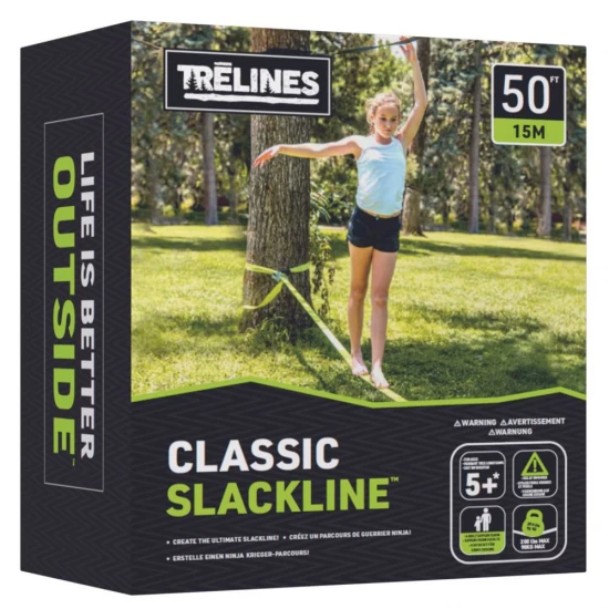 Banda de echilibru Slackline clasic 15 m Hape Banda de echilibru Slackline clasic 15 m Hape