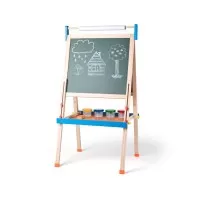 Tabla cu litere, rola de hartie si pahare