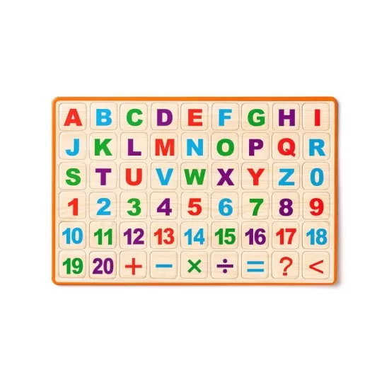 Tabla magnetica de pus pe masa cu litere Tabla magnetica de pus pe masa cu litere