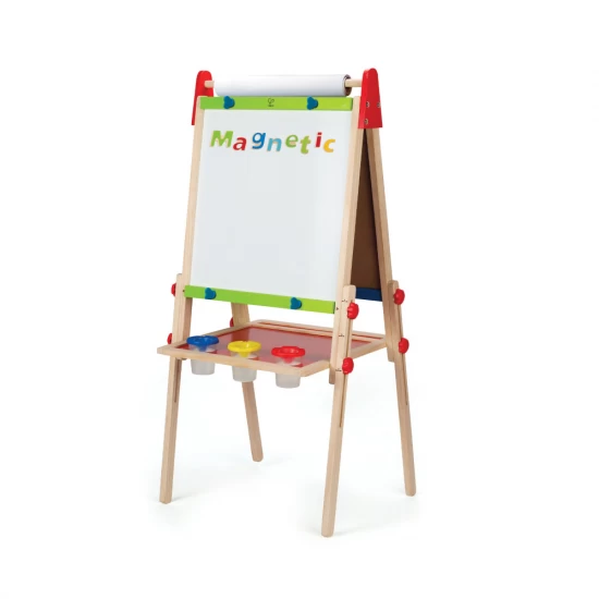 Tabla magnetica dubla cu set creatie pentru copii Hape Tabla magnetica dubla cu set creatie pentru copii Hape
