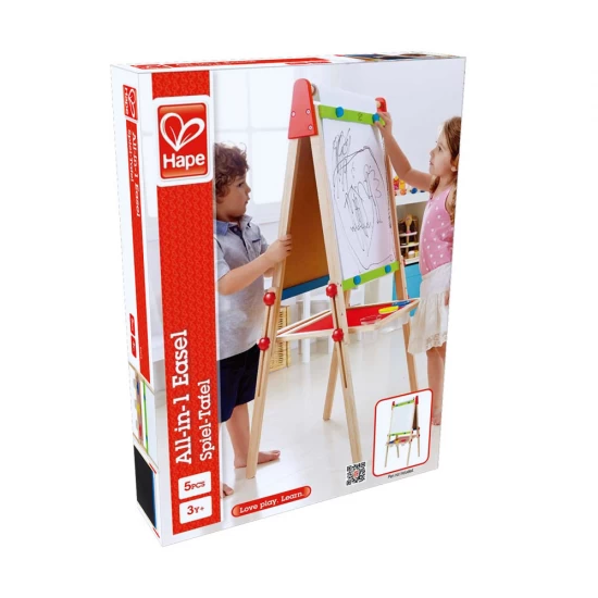 Tabla magnetica dubla cu set creatie pentru copii Hape Tabla magnetica dubla cu set creatie pentru copii Hape