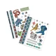 Set 45 tatuaje pentru copii cu efect metalic, Animale salbatice, +3 ani