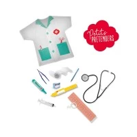 Set de joaca doctor cu halat si accesorii