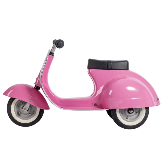 Trotineta ride on pentru copii Vespa Ambosstoy Hape roz