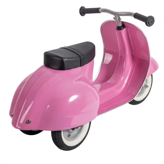 Trotineta ride on pentru copii Vespa Ambosstoy Hape roz